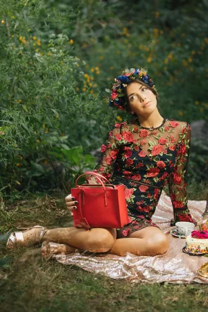KAFKA MINI TOTE  RED