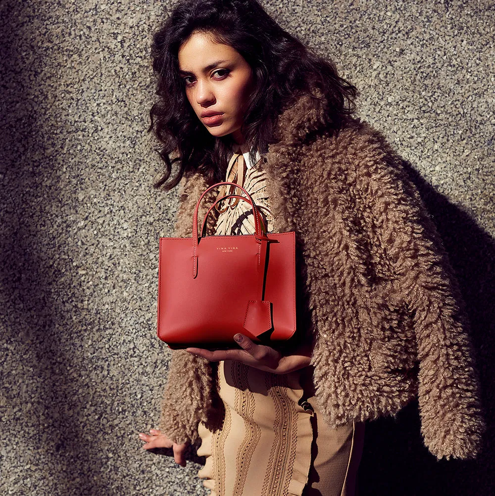 KAFKA MINI TOTE  RED