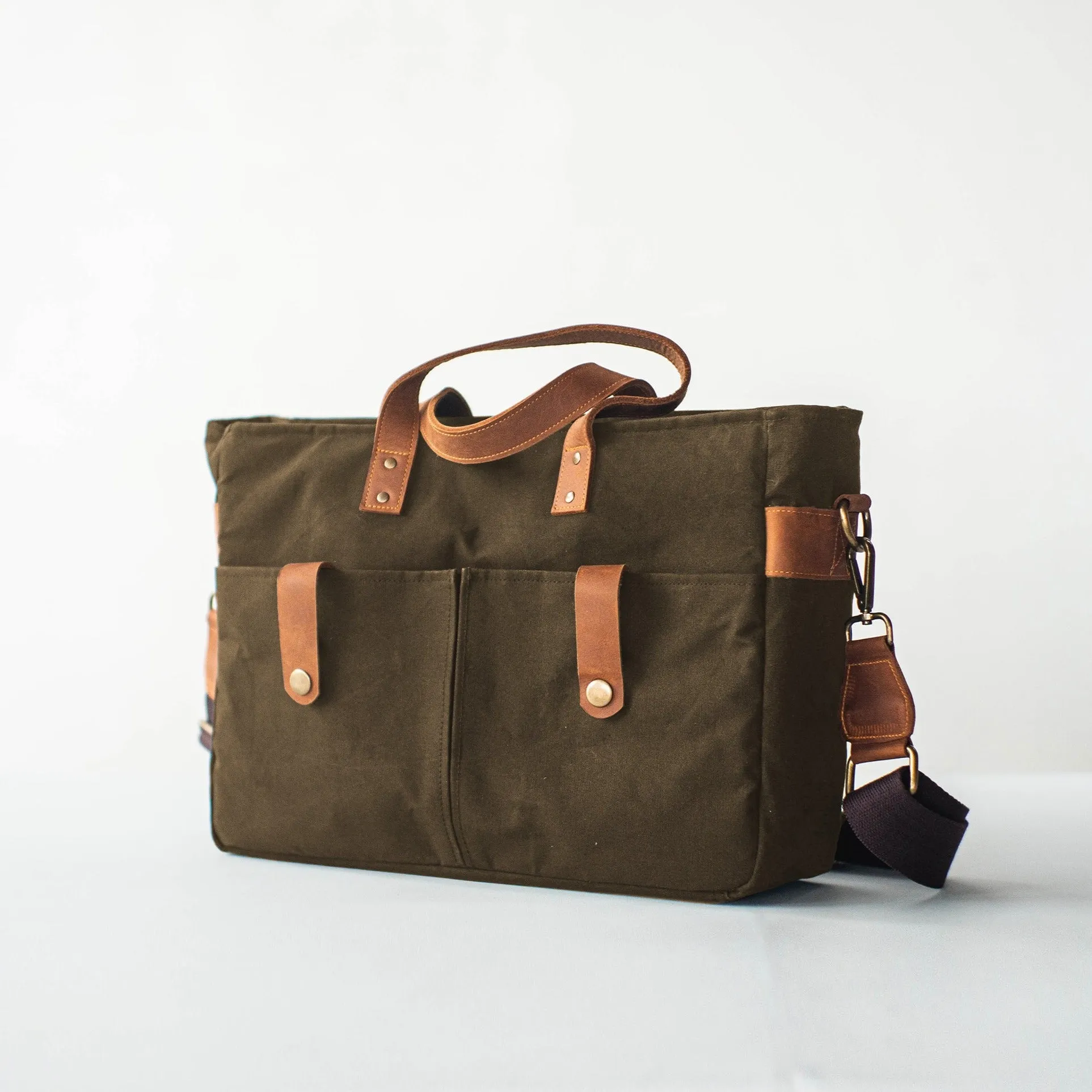 Kahlo Zippered Bag with Organizer