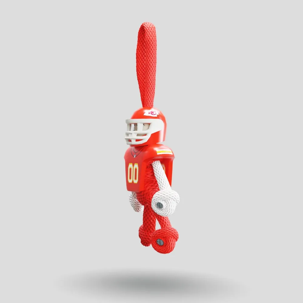 Kansas City Chiefs Paracord Buddy Keychain