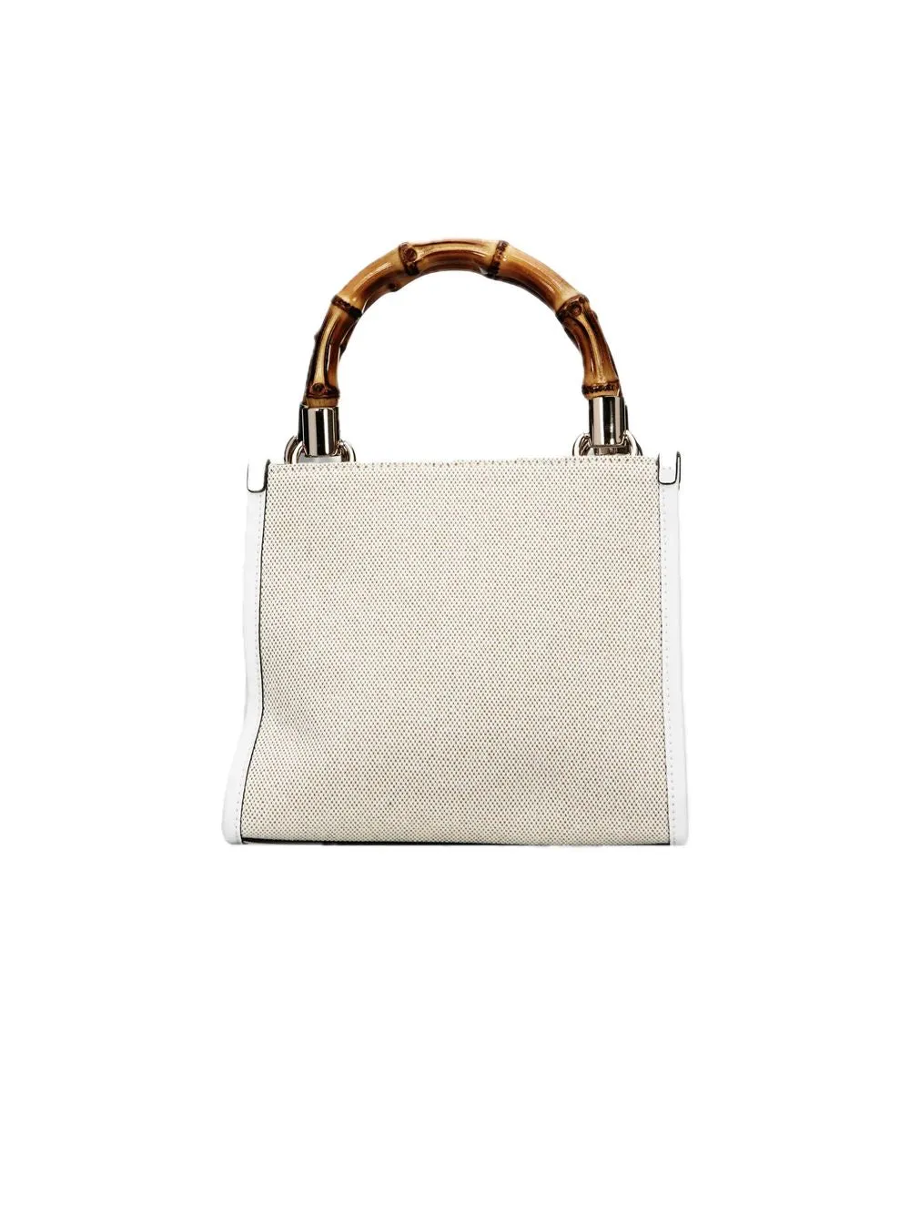 Kerima Bamboo 2 Cpmt Mini Tote - Natural Dove Logo