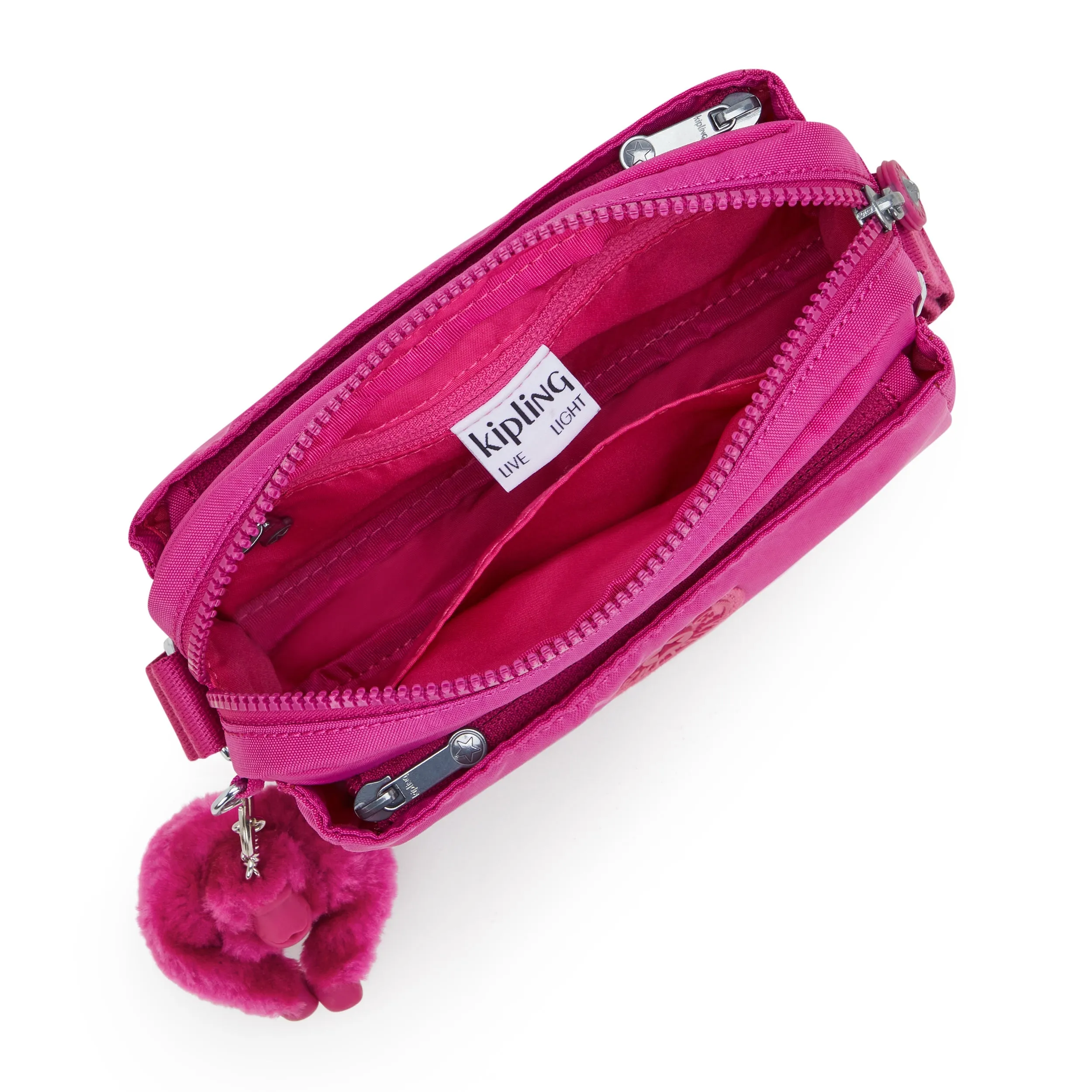 Kipling Abanu Glowing Fuchsia Small Crossbody I4208-3KU