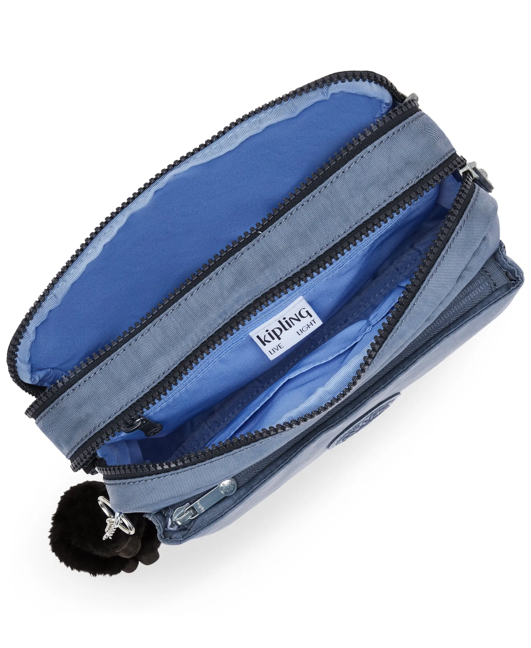 Kipling Abanu M Blue Lover Medium Crossbody Bag I7076-56V