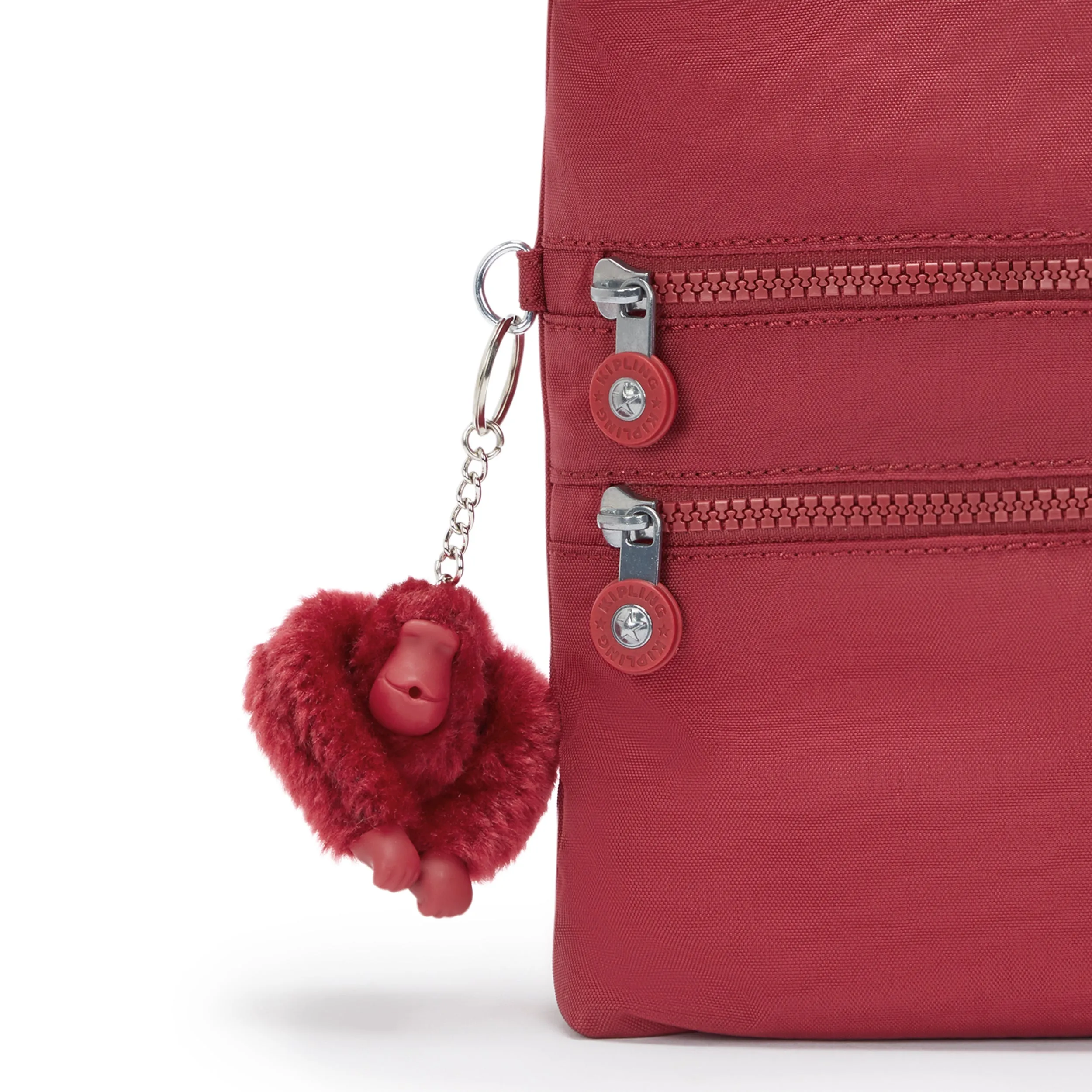 Kipling Alvar Funky Red Medium Crossbody Bag 13335-4SS