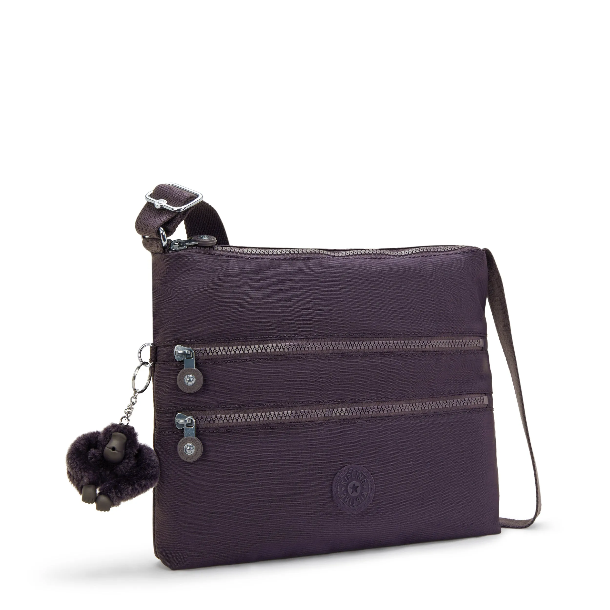 Kipling Alvar Ultimate Plum Medium Crossbody 13335-67U