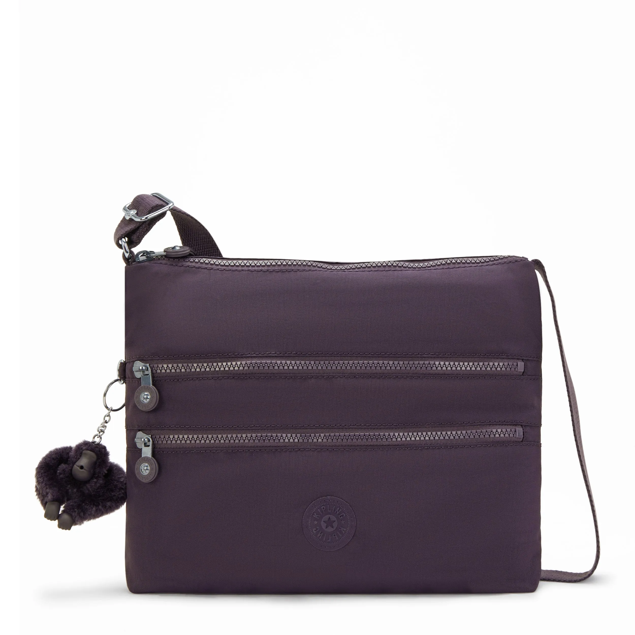 Kipling Alvar Ultimate Plum Medium Crossbody 13335-67U