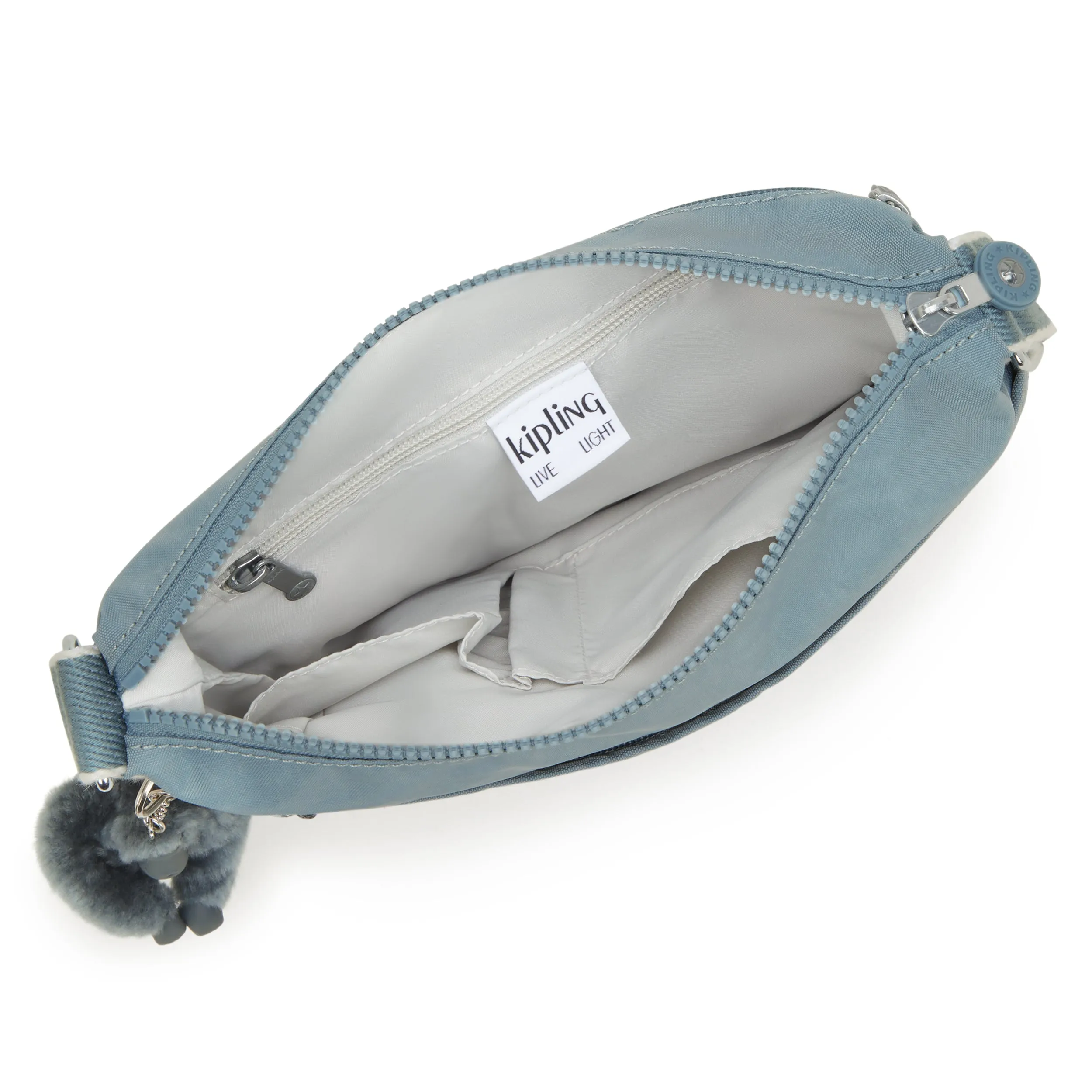 Kipling Arto Relaxed Grey Medium Crossbody 19911-3NL
