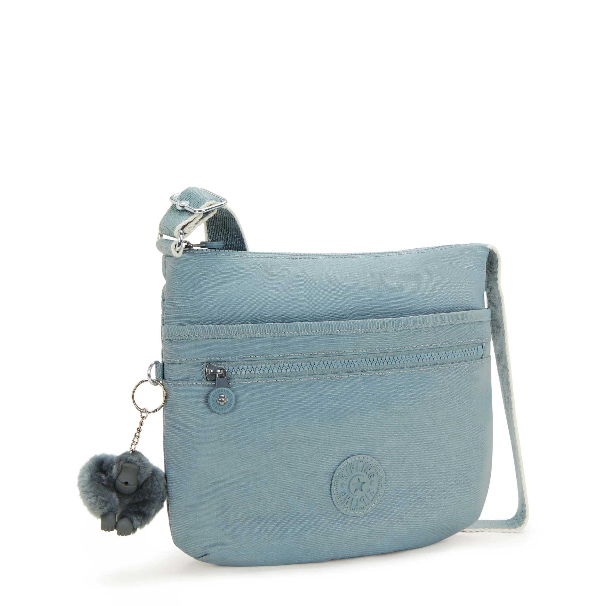 Kipling Arto Relaxed Grey Medium Crossbody 19911-3NL