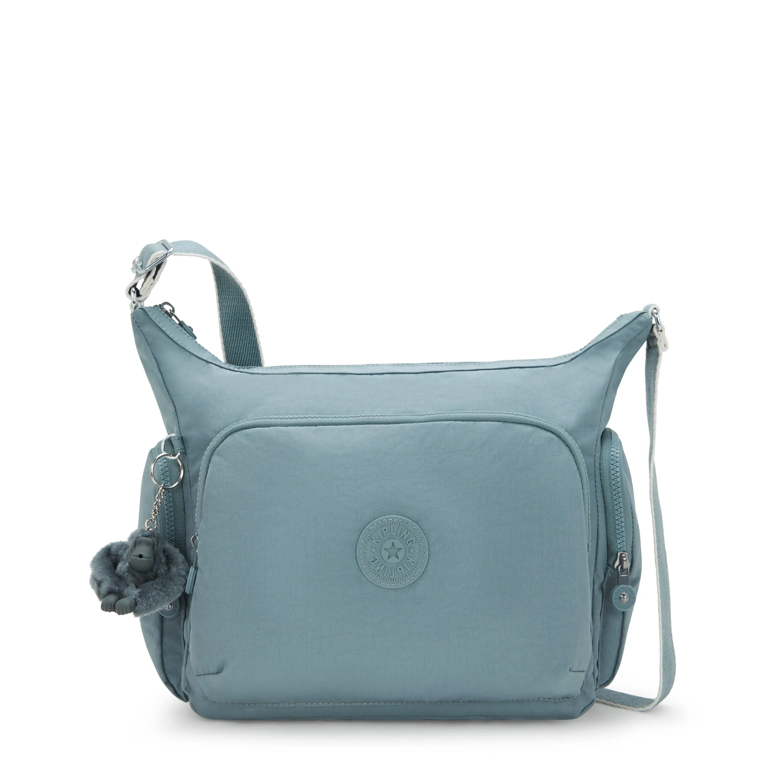 Kipling Gabb Relaxed Grey Large Crossbody I5740-3NL