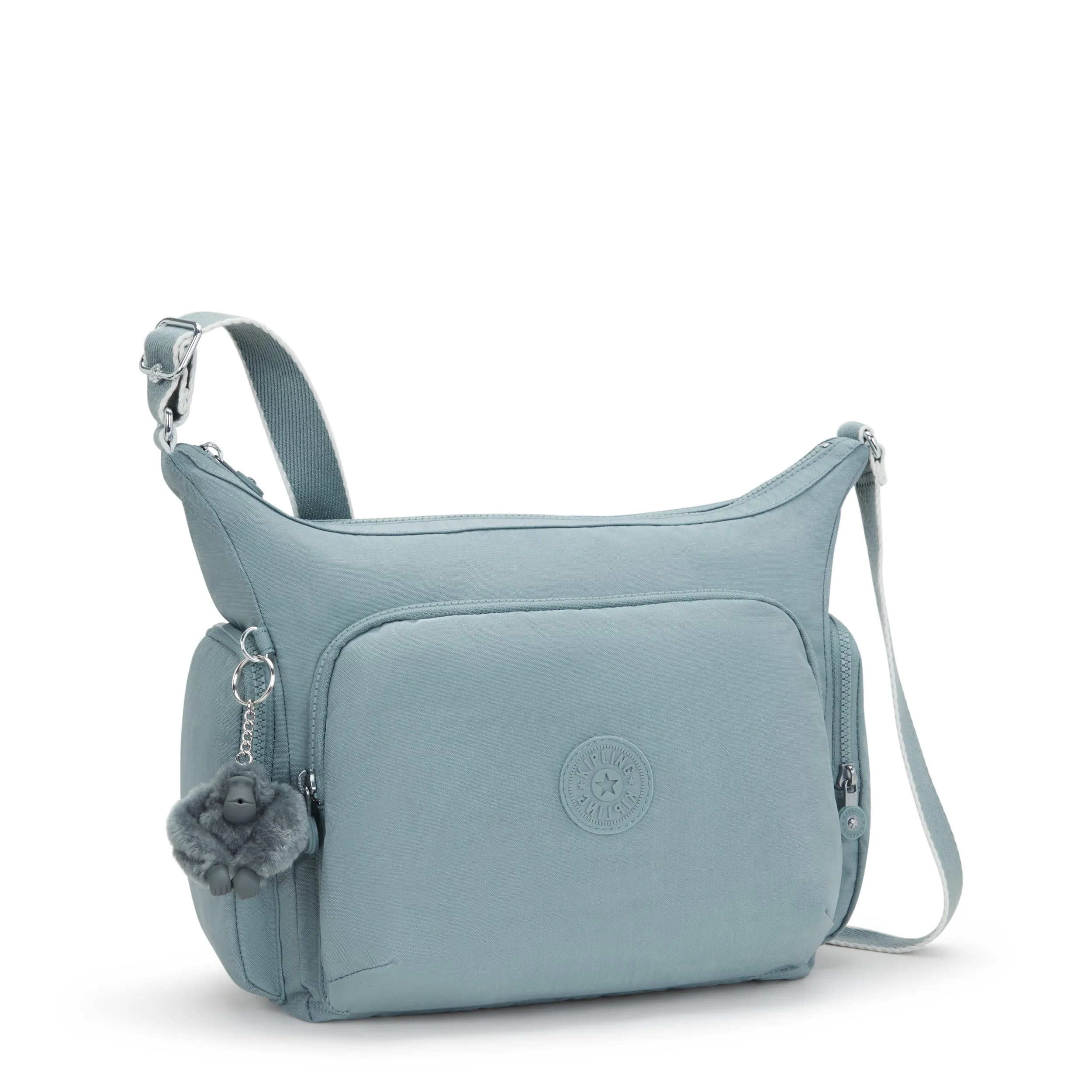 Kipling Gabb Relaxed Grey Large Crossbody I5740-3NL