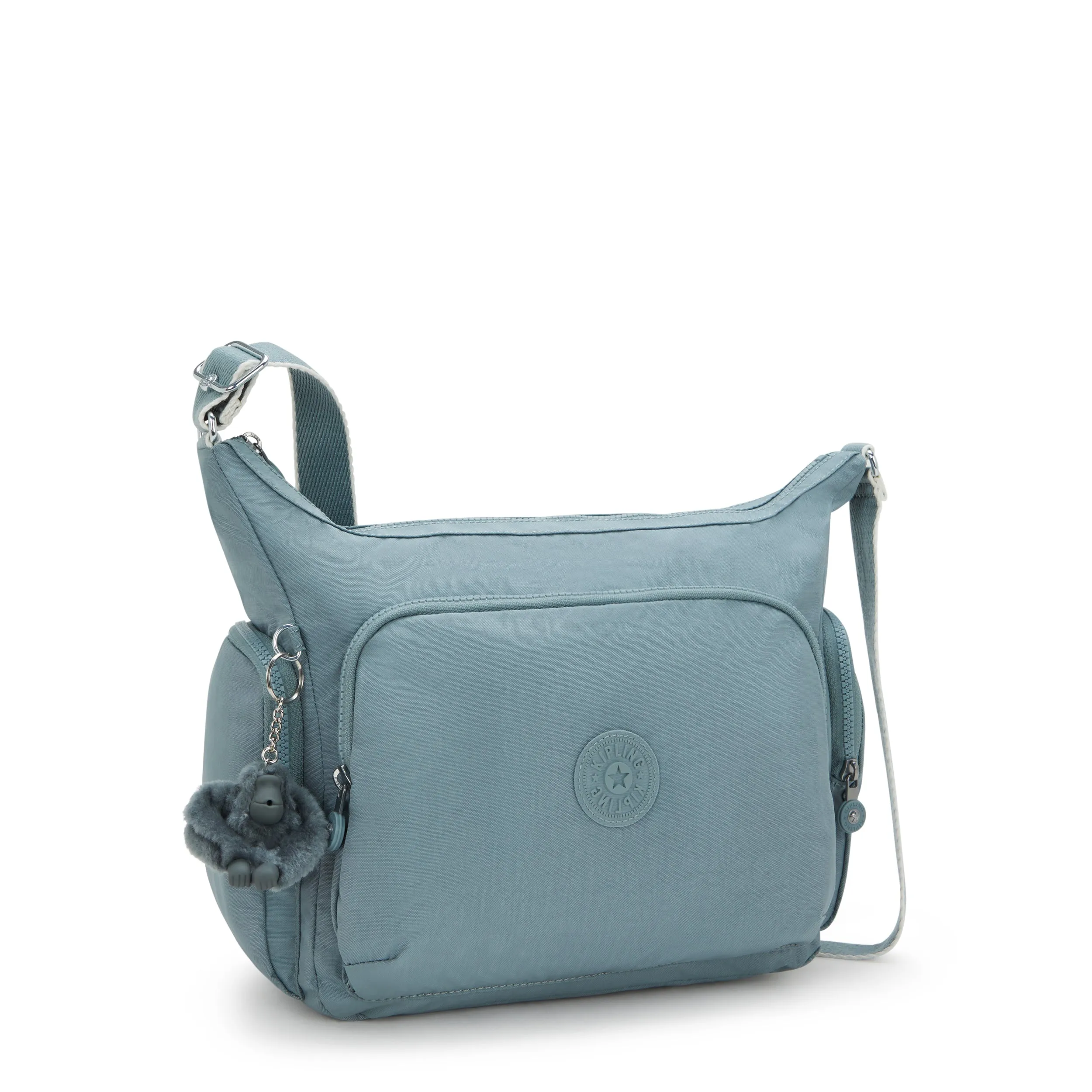 Kipling Gabb Relaxed Grey Large Crossbody I5740-3NL