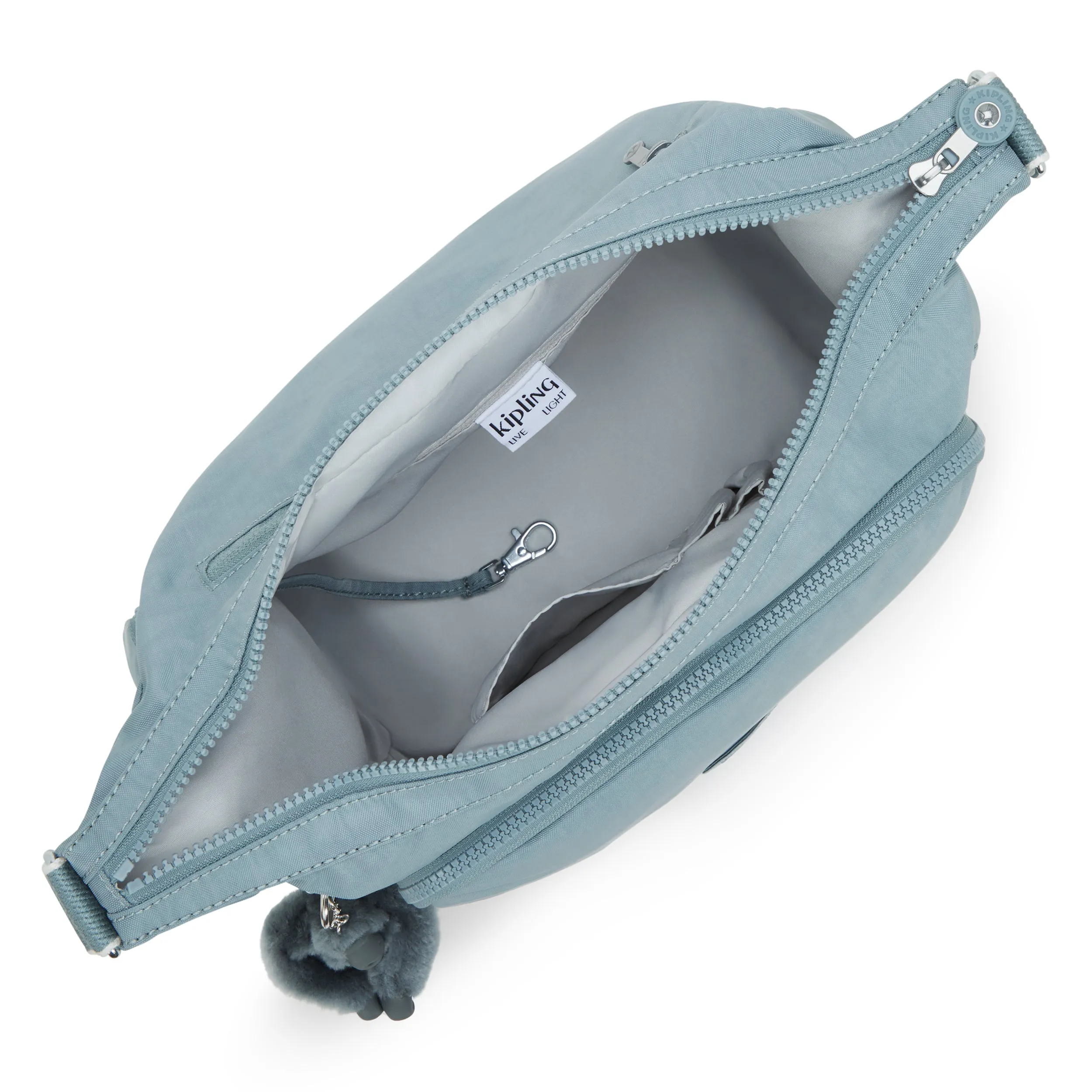 Kipling Gabb Relaxed Grey Large Crossbody I5740-3NL