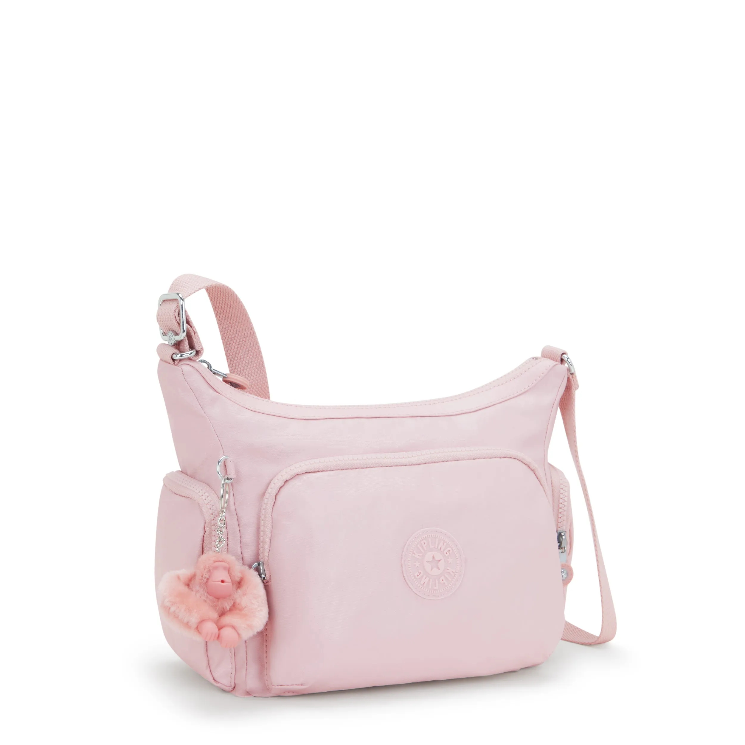 Kipling Gabb S Pink Shine Medium Crossbody I4611-3DZ