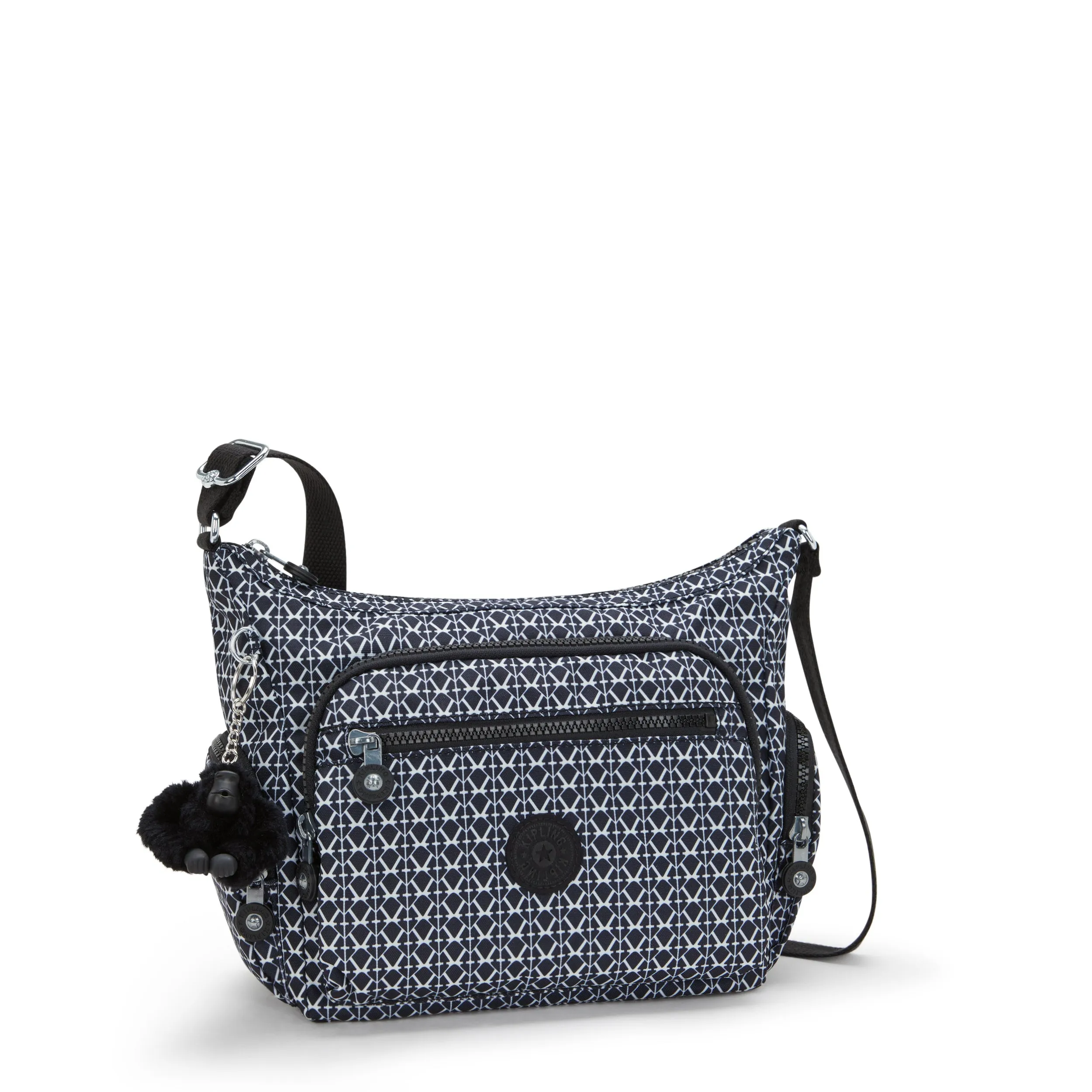 Kipling Gabbie S Signature Print Medium Crossbody Bag I3759-DD2