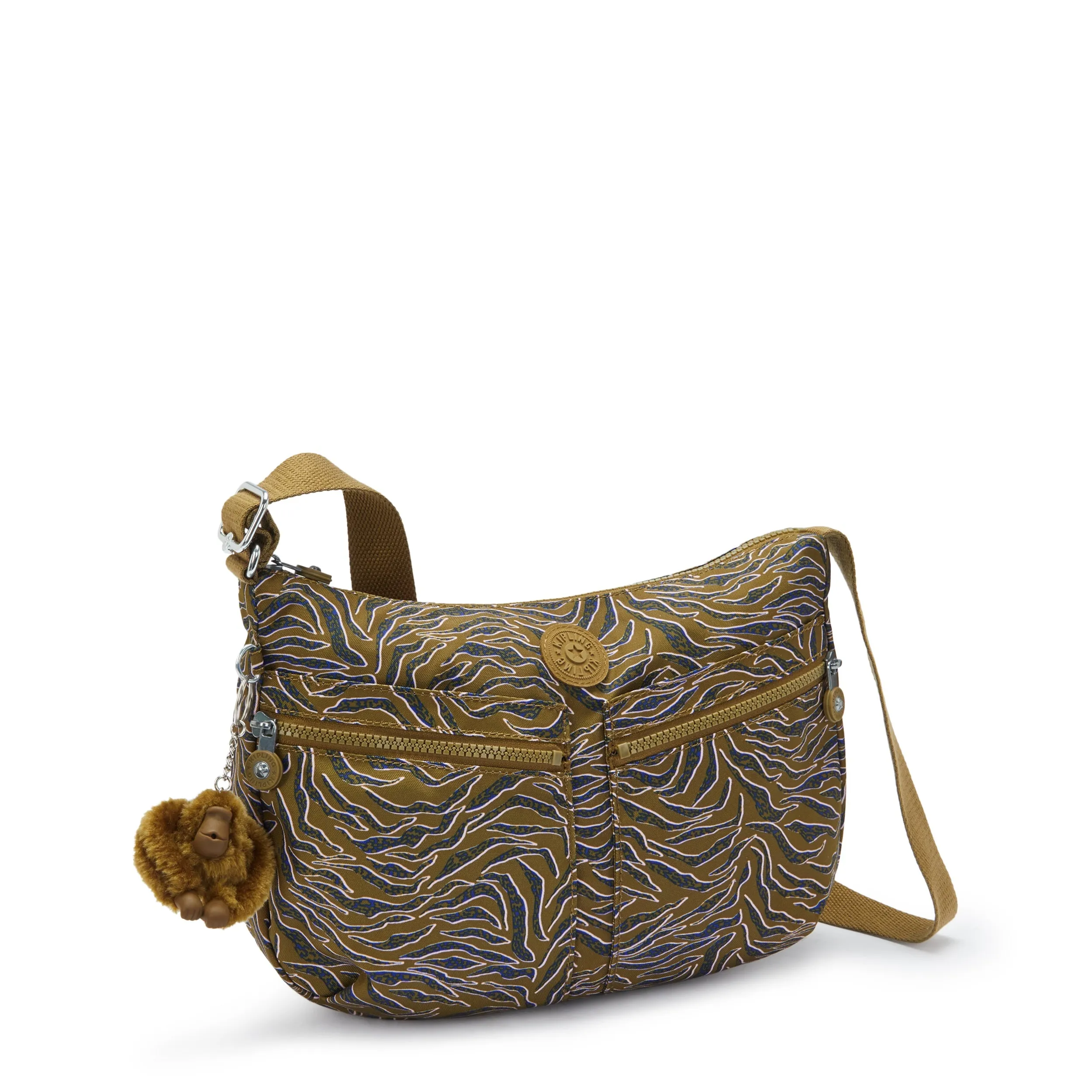 Kipling Izellah Undersea Leaves Medium Crossbody Bag I5034-1PR