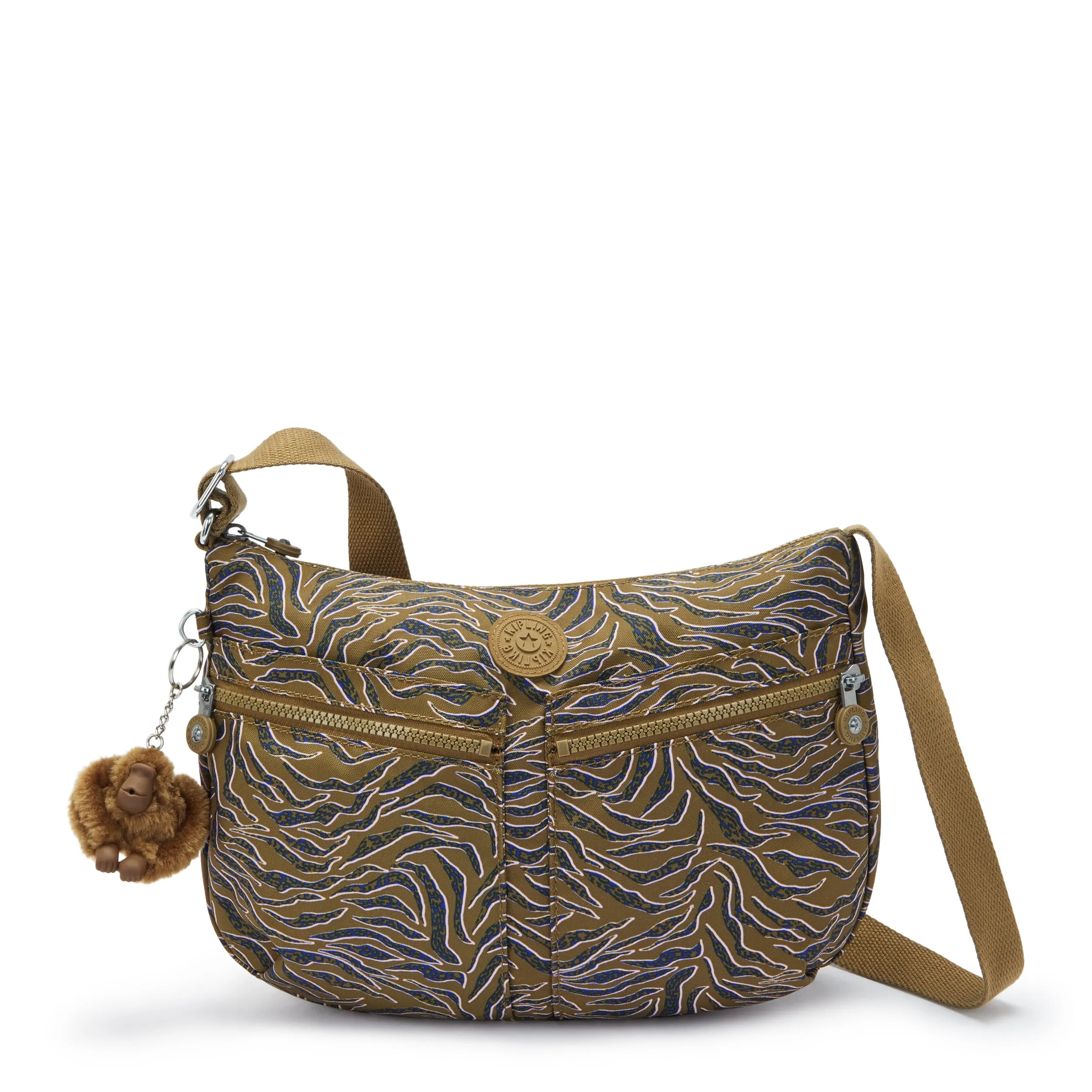 Kipling Izellah Undersea Leaves Medium Crossbody Bag I5034-1PR