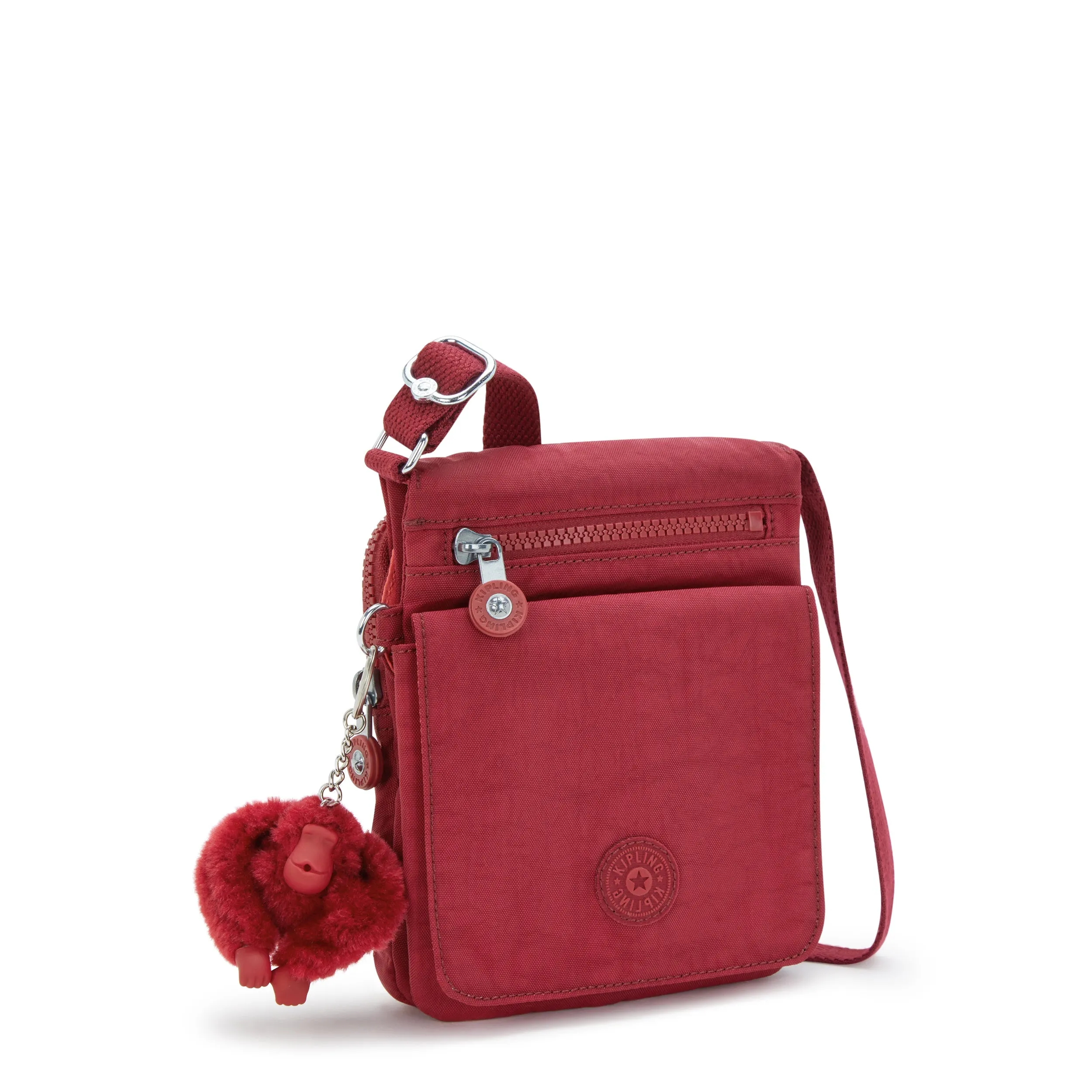 Kipling New Eldorado Funky Red Small Crossbody Bag I7291-4SS