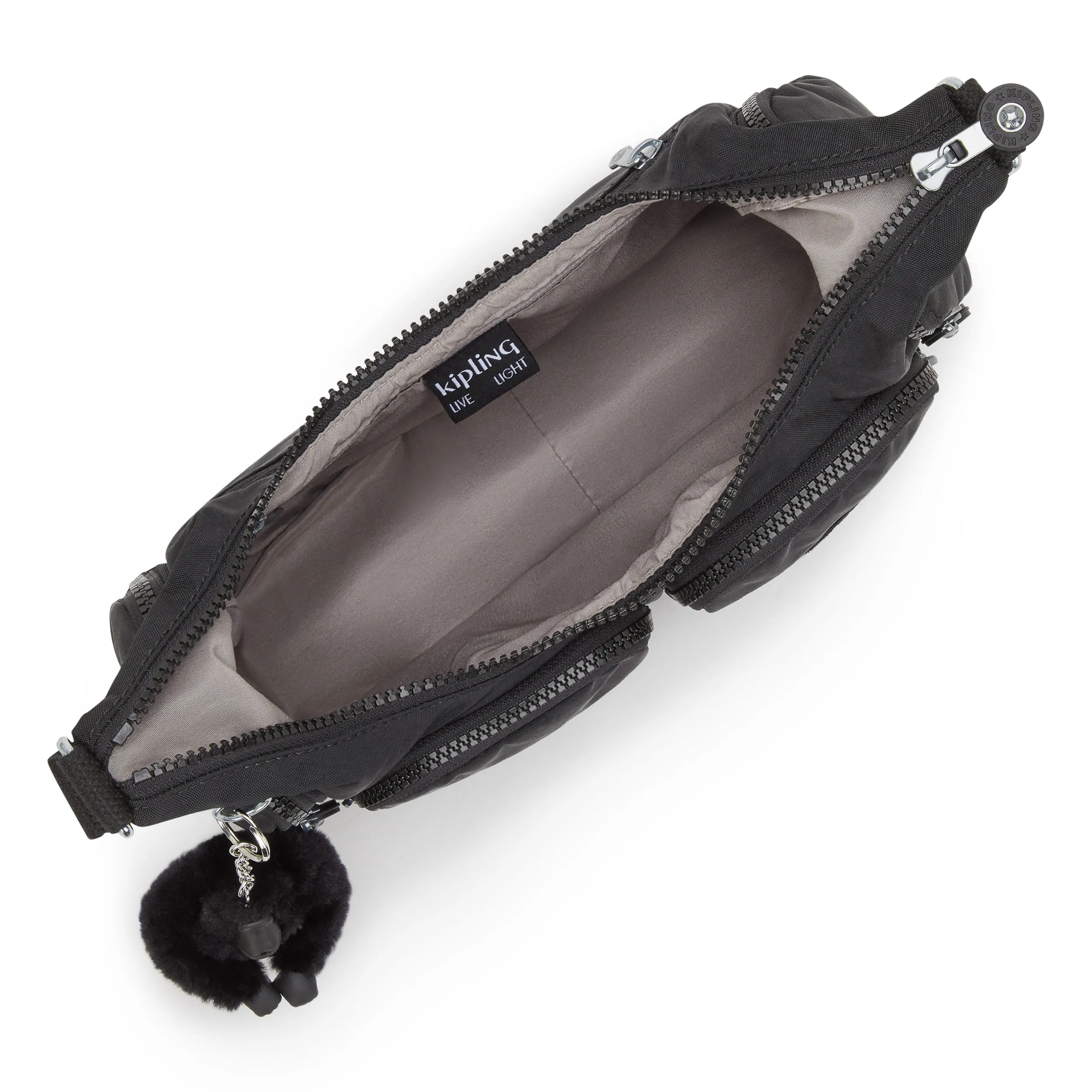 Kipling Rikka S Black Noir Small Crossbody Bag I4333-P39