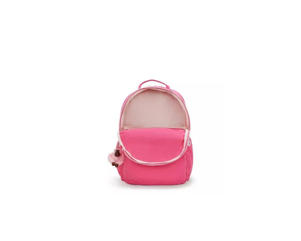 Kipling Seoul 15" Pink: Stylish, Spacious, and Ready for Adventure