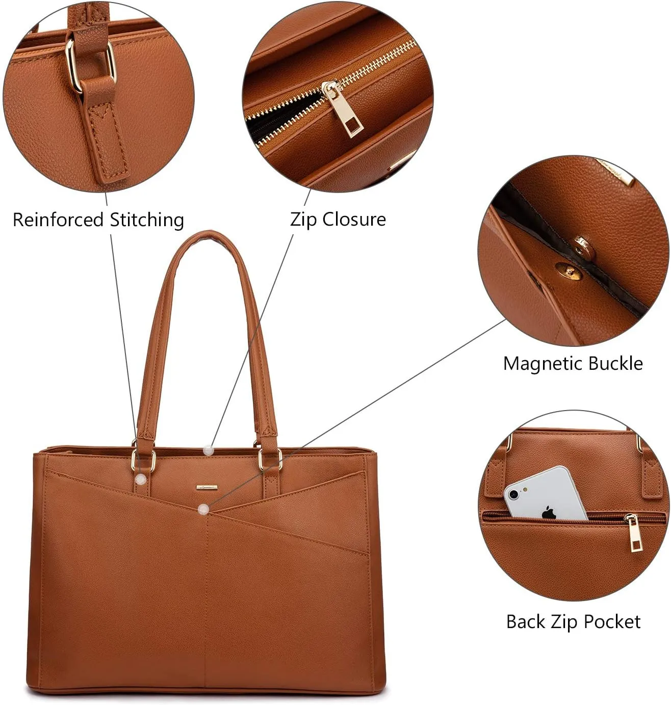 Laptop Shoulder Bag, 15.6"