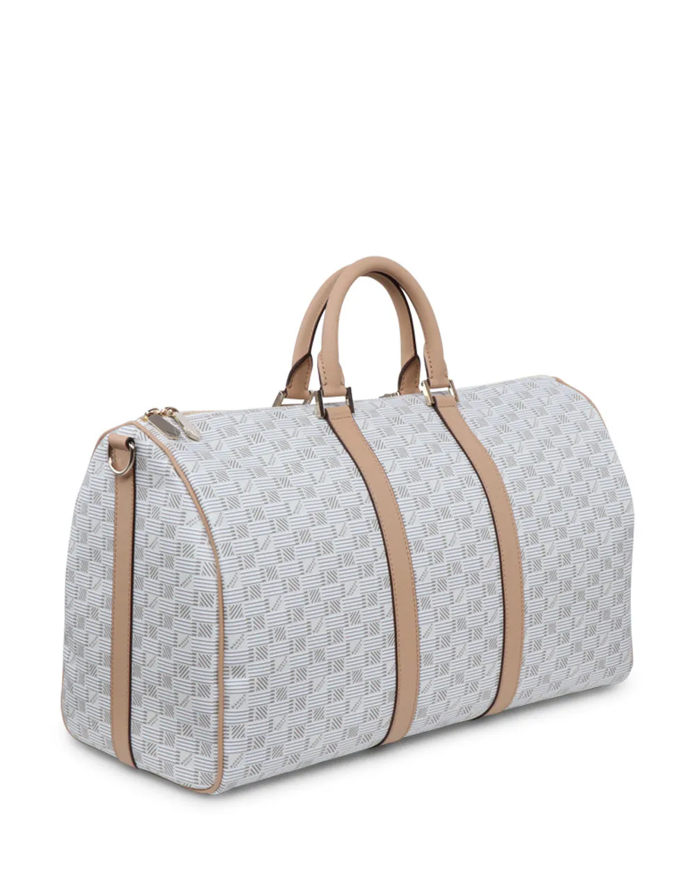 Large Boston Travel Bag in Champagne