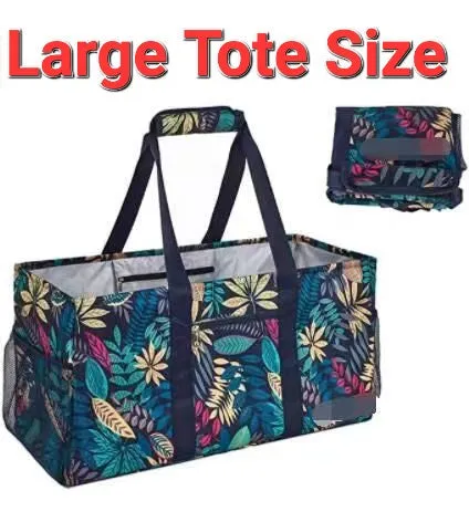 Large Utility Tote Pumpkins - Preorder