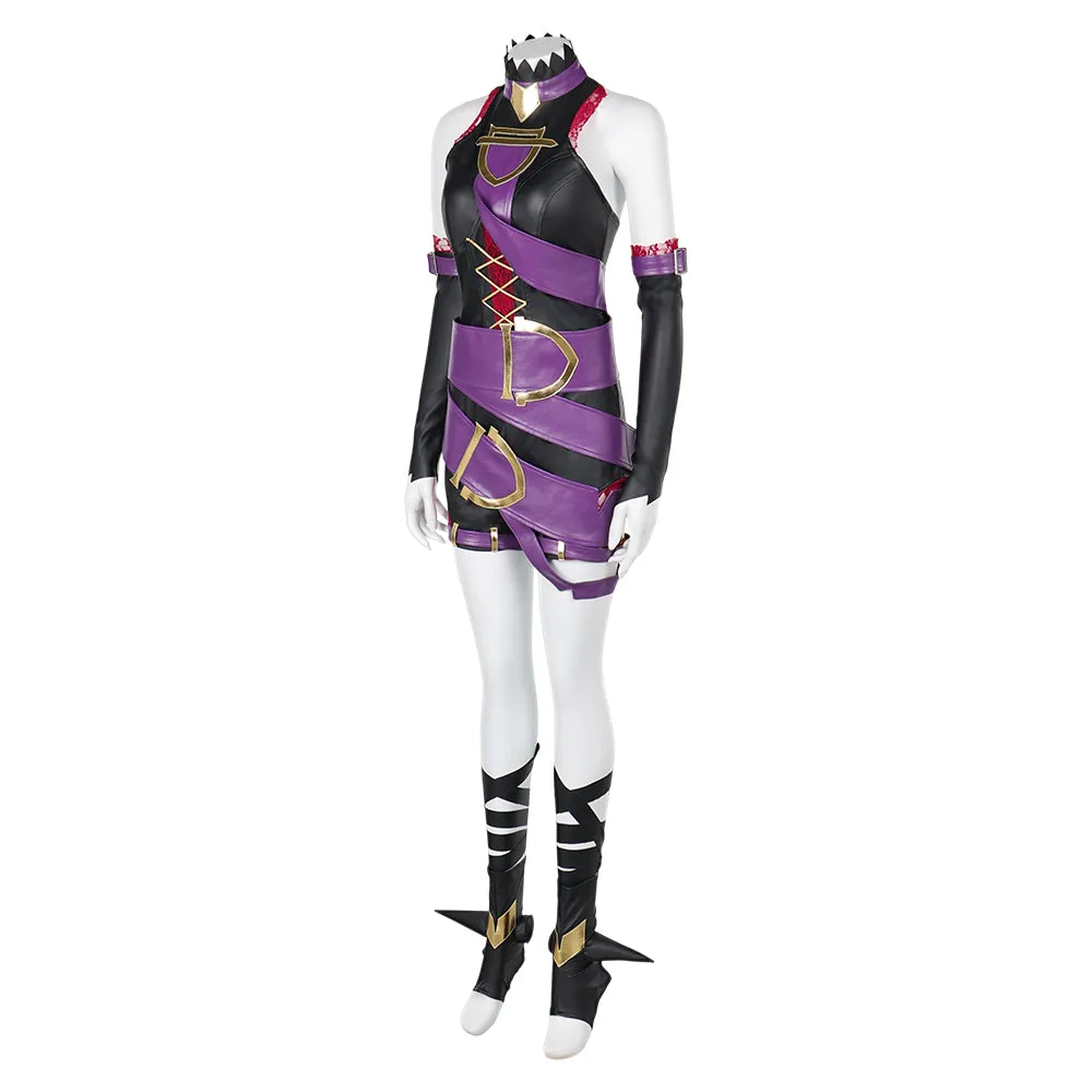 League of Legends Game Vampire Girl Briar Champion Spotlight Cosplay Costume Outfits