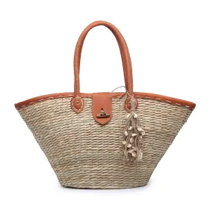 Leah Natural Seagrass Tote