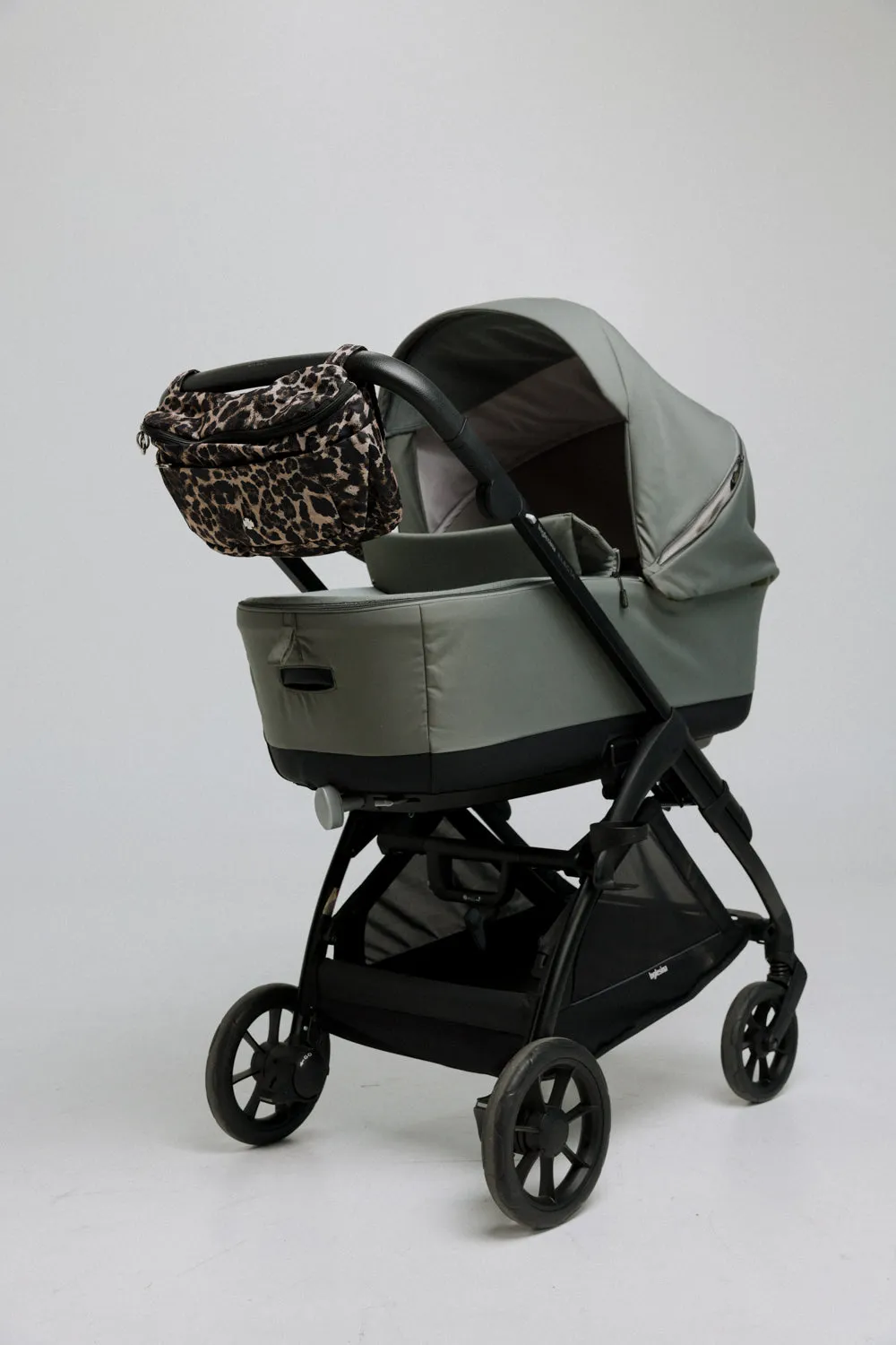 Leopard Stroller Organizer Bag
