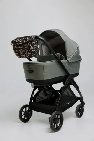 Leopard Stroller Organizer Bag