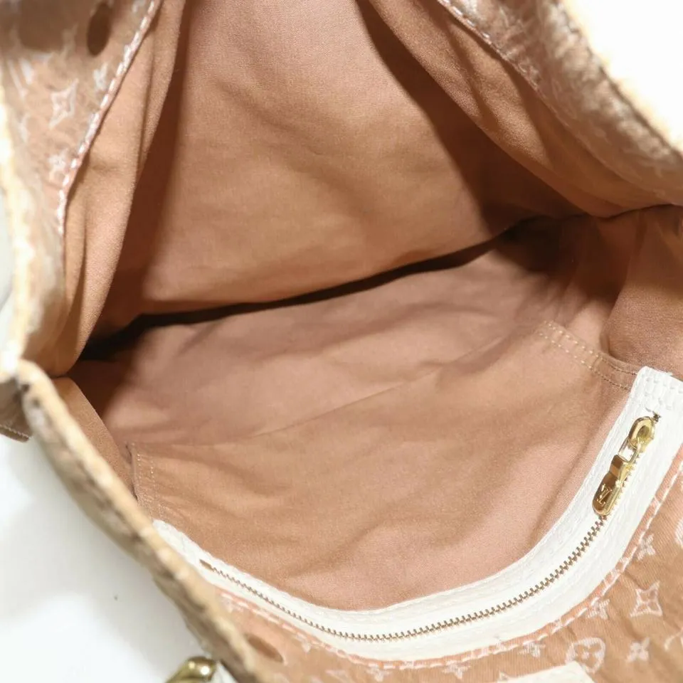 Louis Vuitton Brown Monogram Mini Lin Gaston V Tanger Tote bag 862099