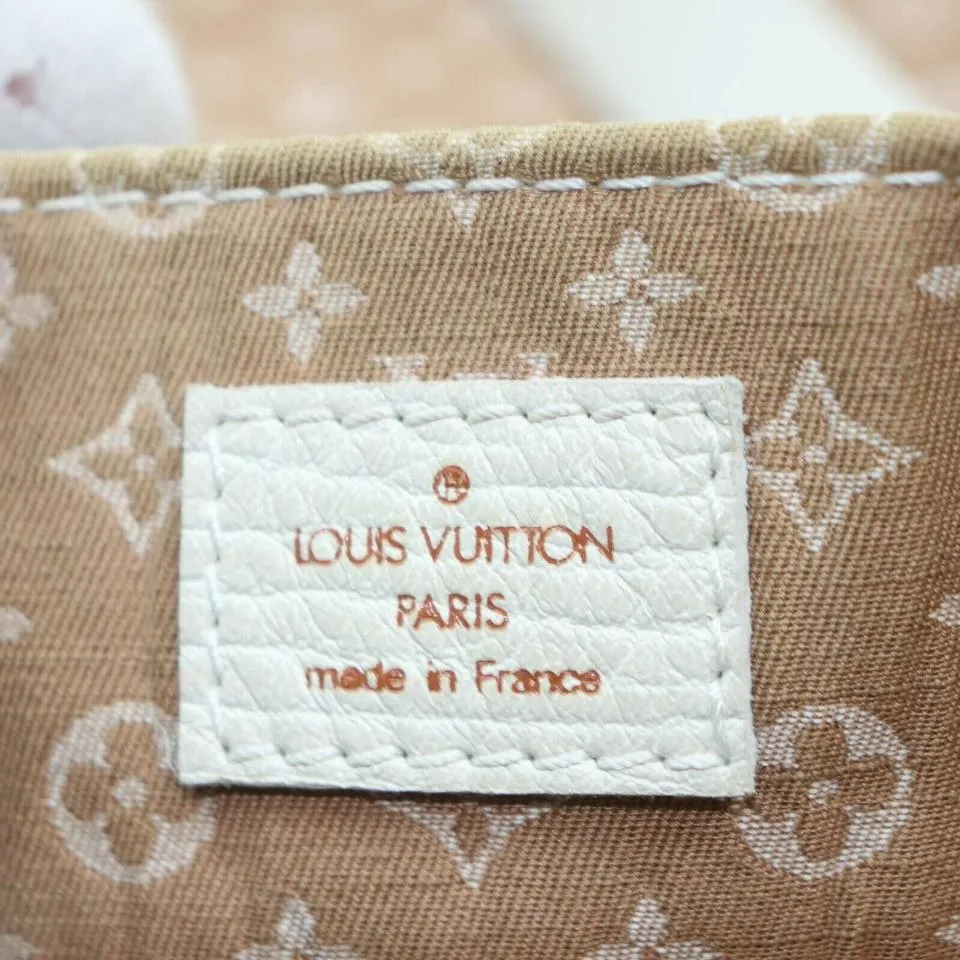 Louis Vuitton Brown Monogram Mini Lin Gaston V Tanger Tote bag 862099