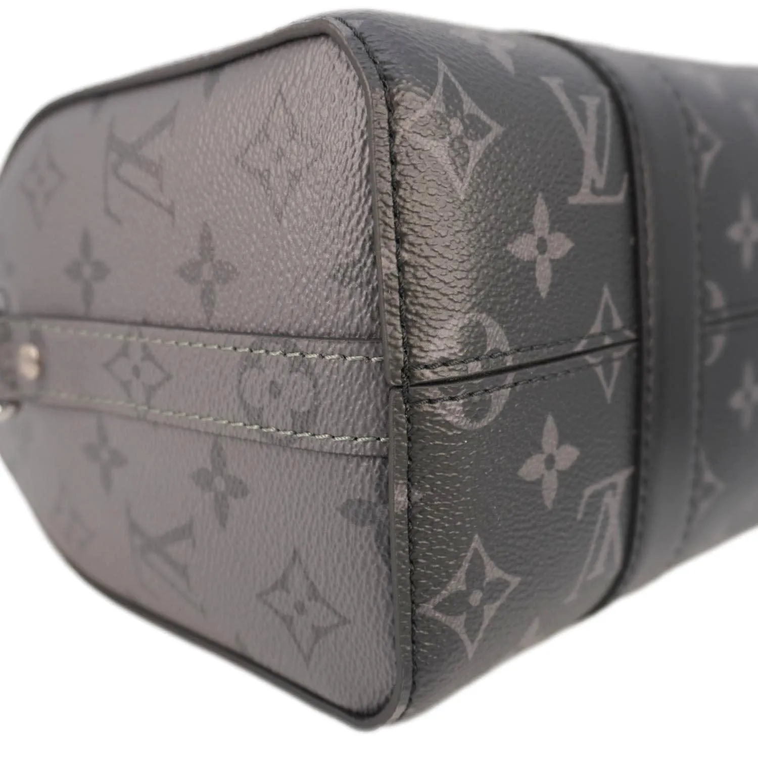 LOUIS VUITTON City Keepall Monogram Eclipse Travel Bag Black