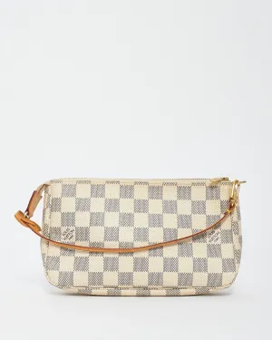 Louis Vuitton Damier Azur Canvas Pochette Accessoires Shoulder Bag