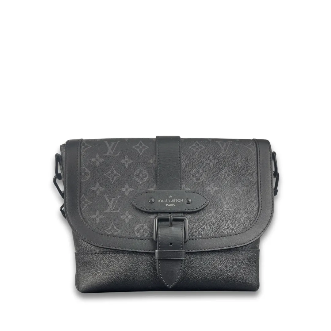Louis Vuitton Eclipse Monogram Saumur Messenger
