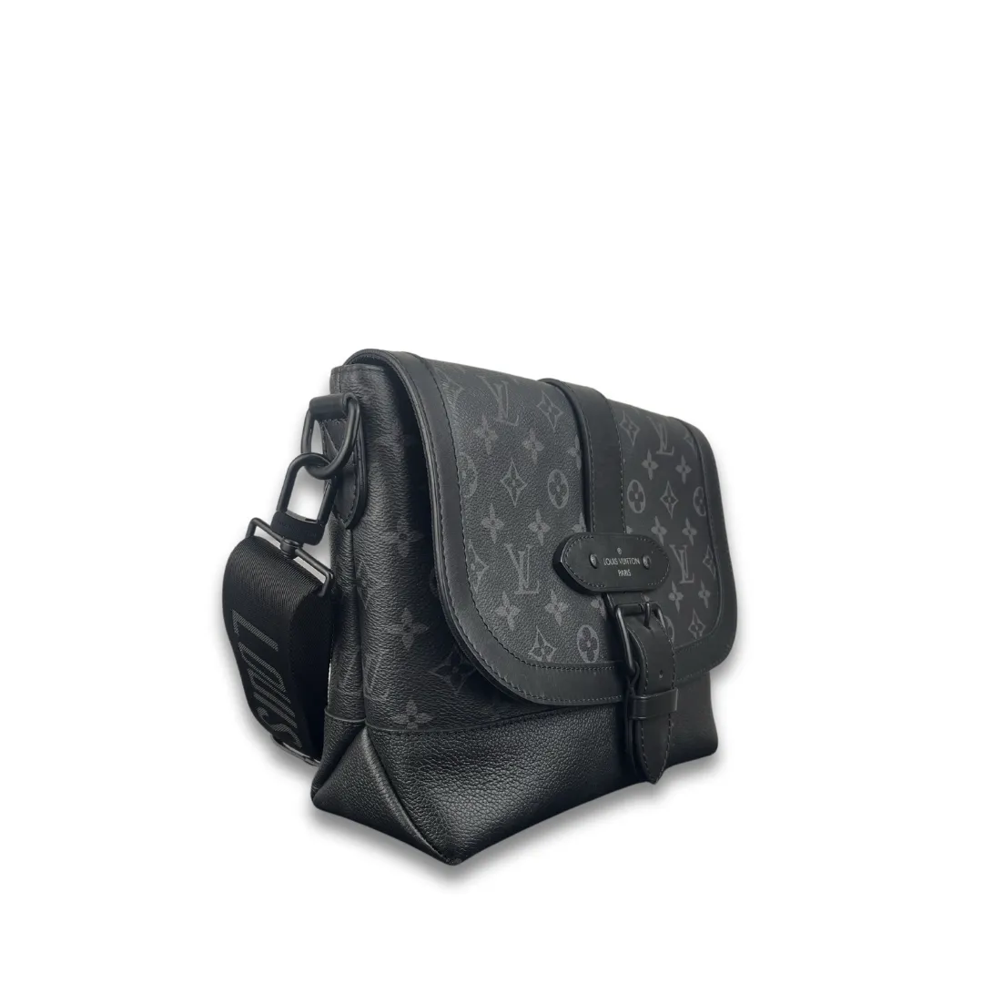 Louis Vuitton Eclipse Monogram Saumur Messenger