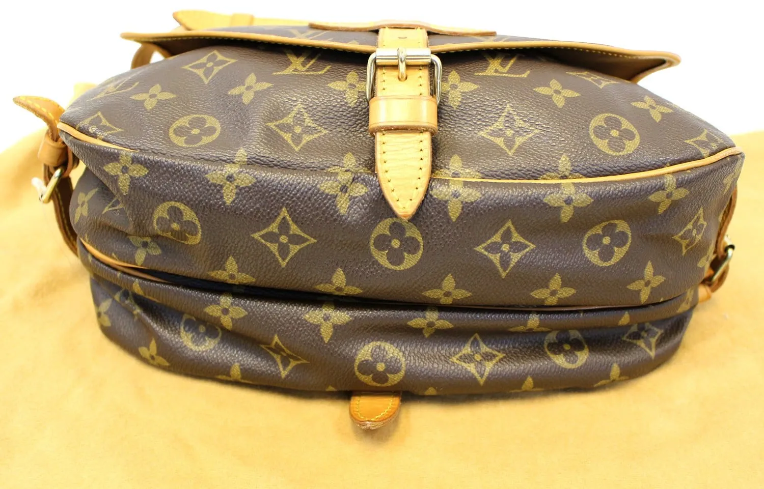 LOUIS VUITTON Monogram Canvas Saumur 30 Crossbody Bag