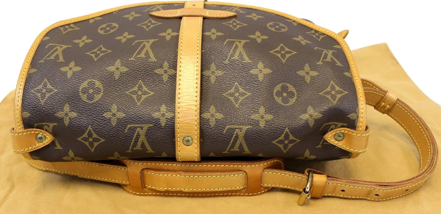 LOUIS VUITTON Monogram Canvas Saumur 30 Crossbody Bag