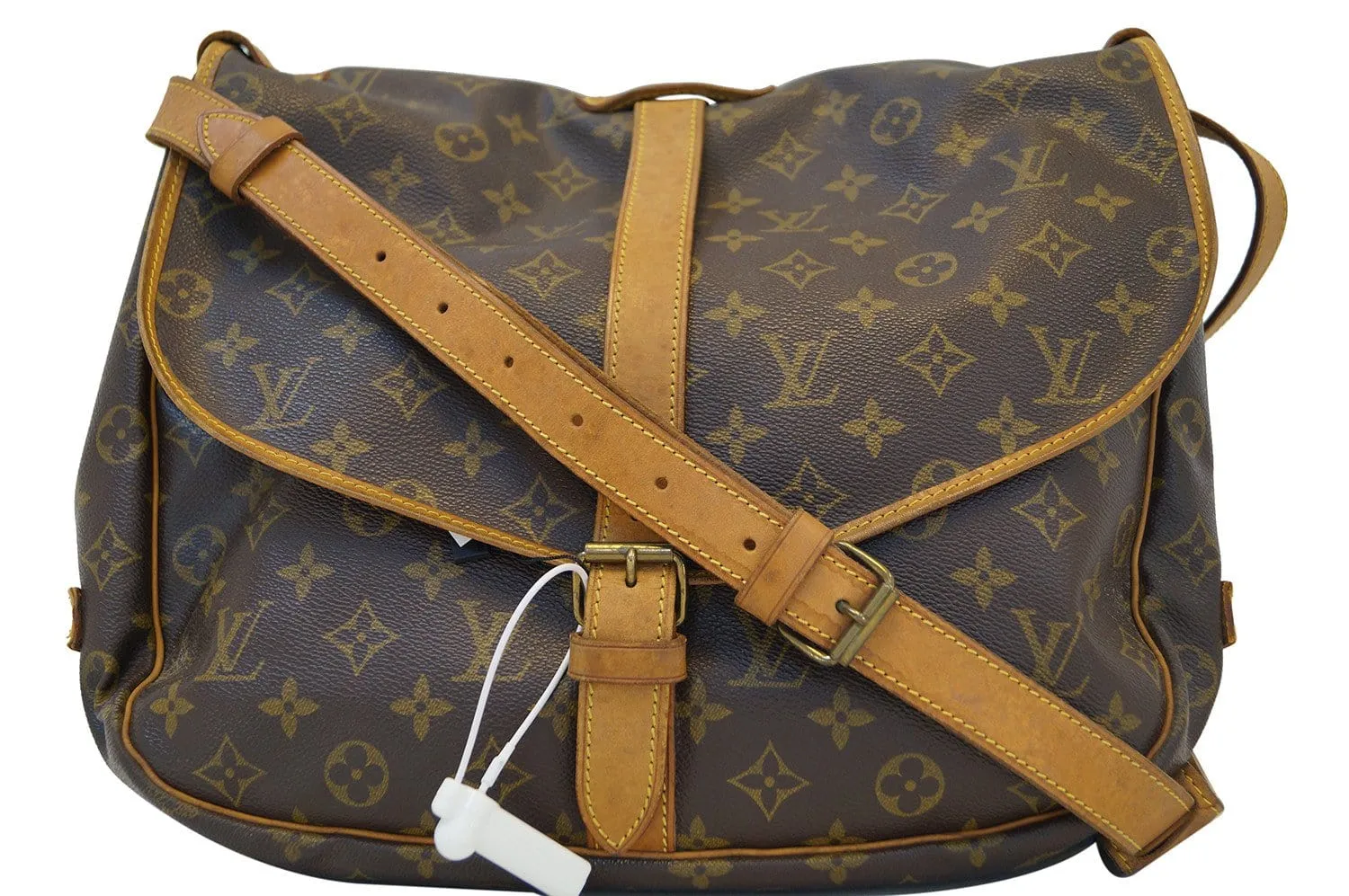 LOUIS VUITTON Monogram Saumur 35 Shoulder Bag