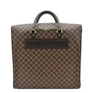 LOUIS VUITTON Nolita PM Damier Ebene Travel Bag Brown