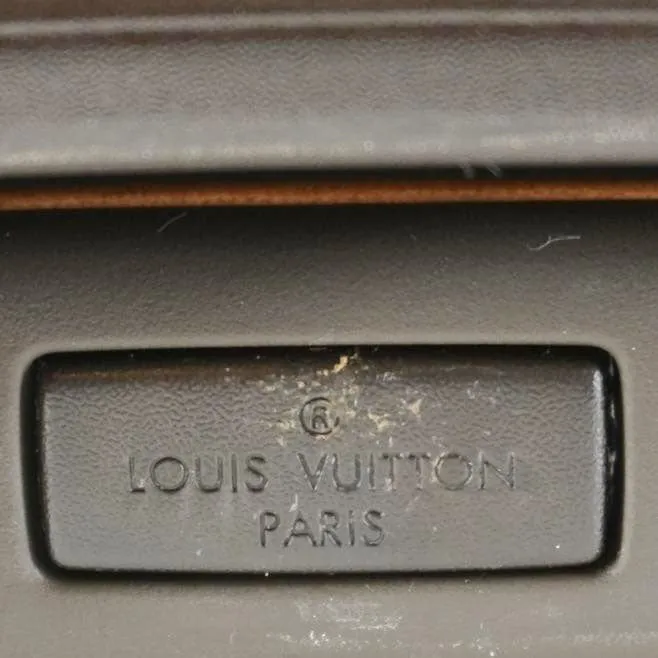 LOUIS VUITTON Pegase 55 Monogram Canvas Luggage Suitcase Travel Bag Brown