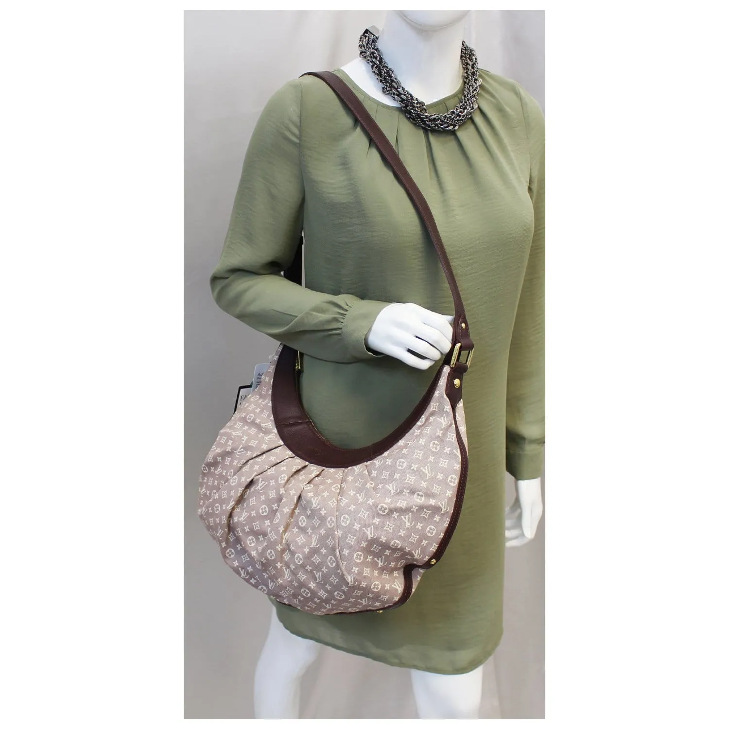 LOUIS VUITTON Rhapsody MM Monogram Mini Lin Shoulder Bag