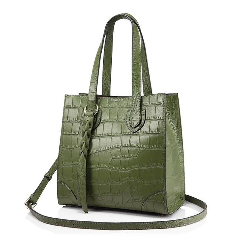<bold>Bucket / Crossbody Bag <br>Genuine-Leather