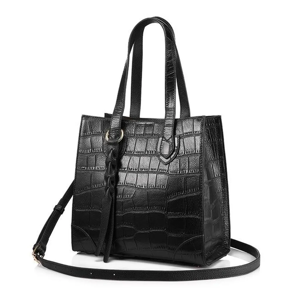 <bold>Bucket / Crossbody Bag <br>Genuine-Leather