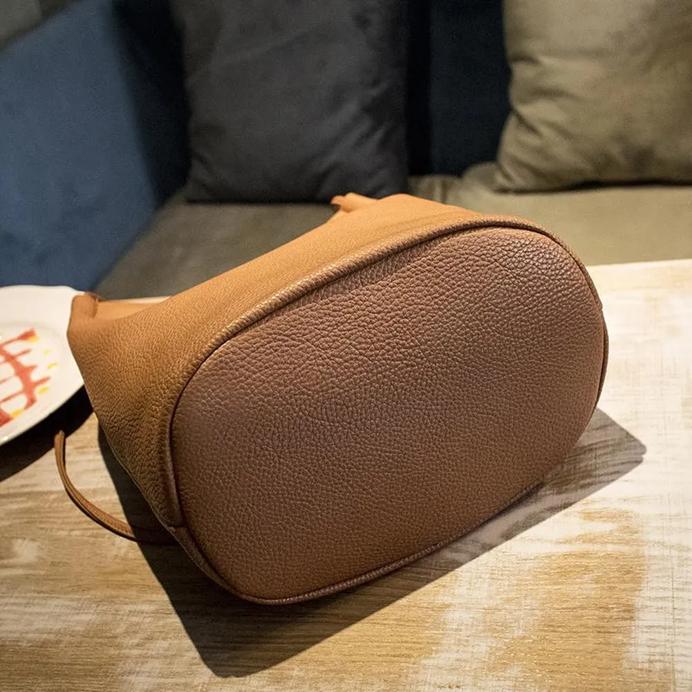 <bold>Bucket / Tote Bag<br>Vegan-Leather