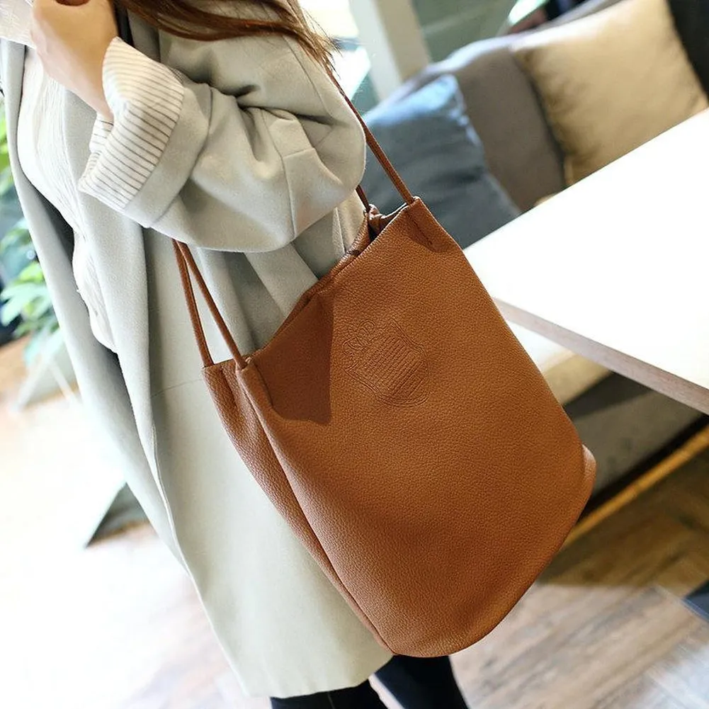<bold>Bucket / Tote Bag<br>Vegan-Leather