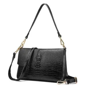 <bold>Crossbody  / Shoulder Bag <br>Genuine-Leather