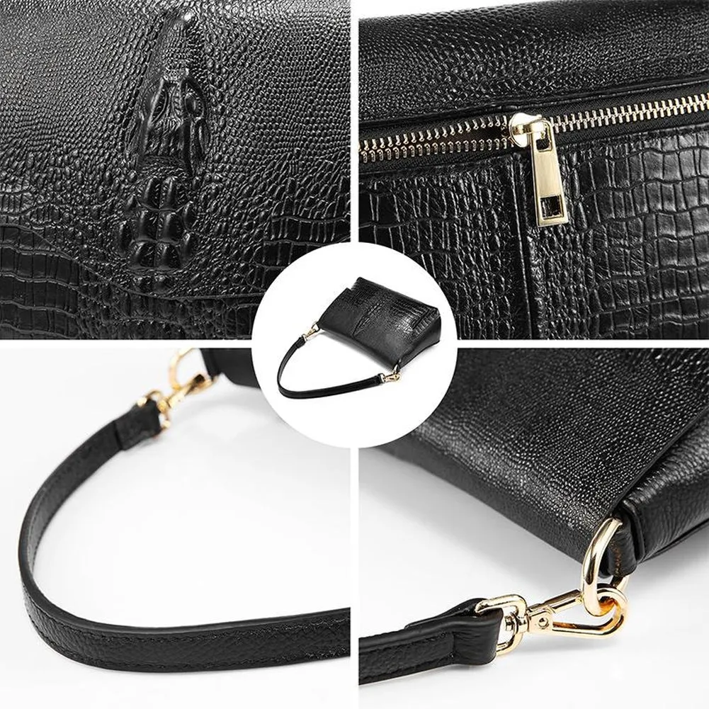 <bold>Crossbody  / Shoulder Bag <br>Genuine-Leather