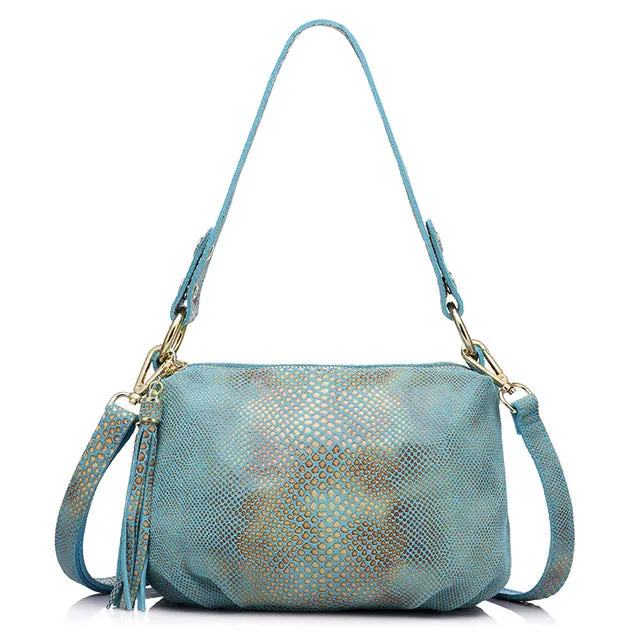 <bold>Crossbody / Shoulder Bag <br>Genuine-Leather