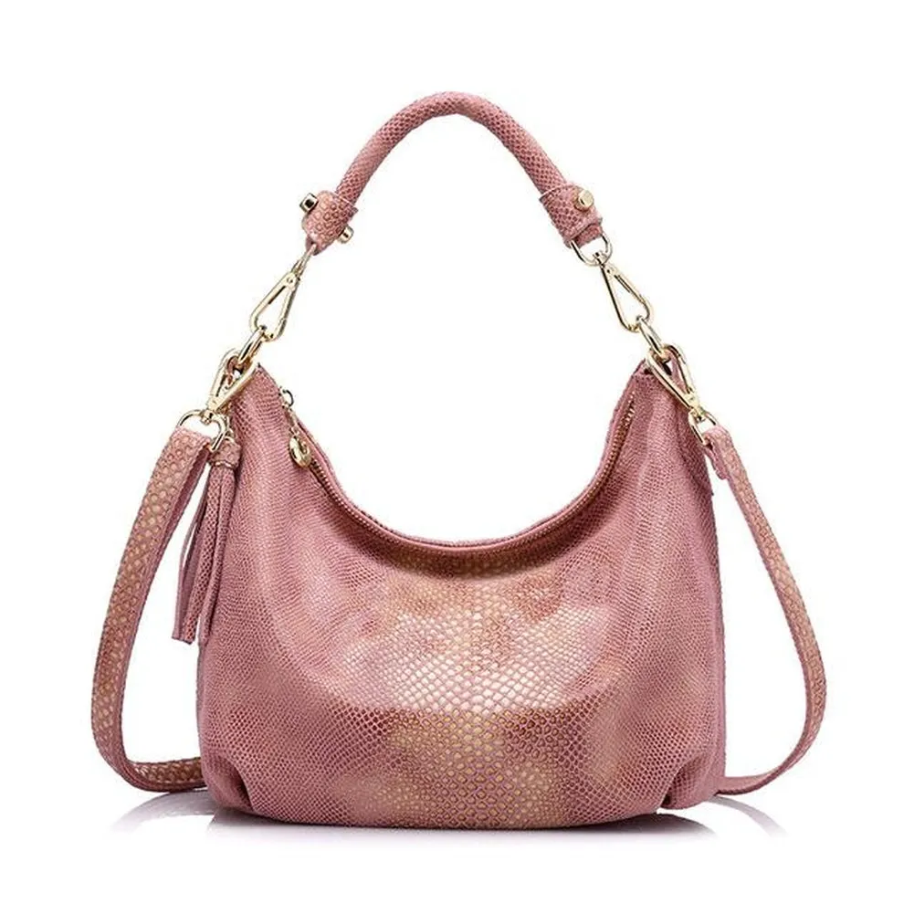 <bold>Hobo / Tote Bag <br>Genuine-Leather
